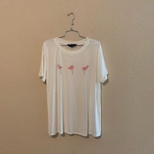 NWOT White Flamingo Tee shirt